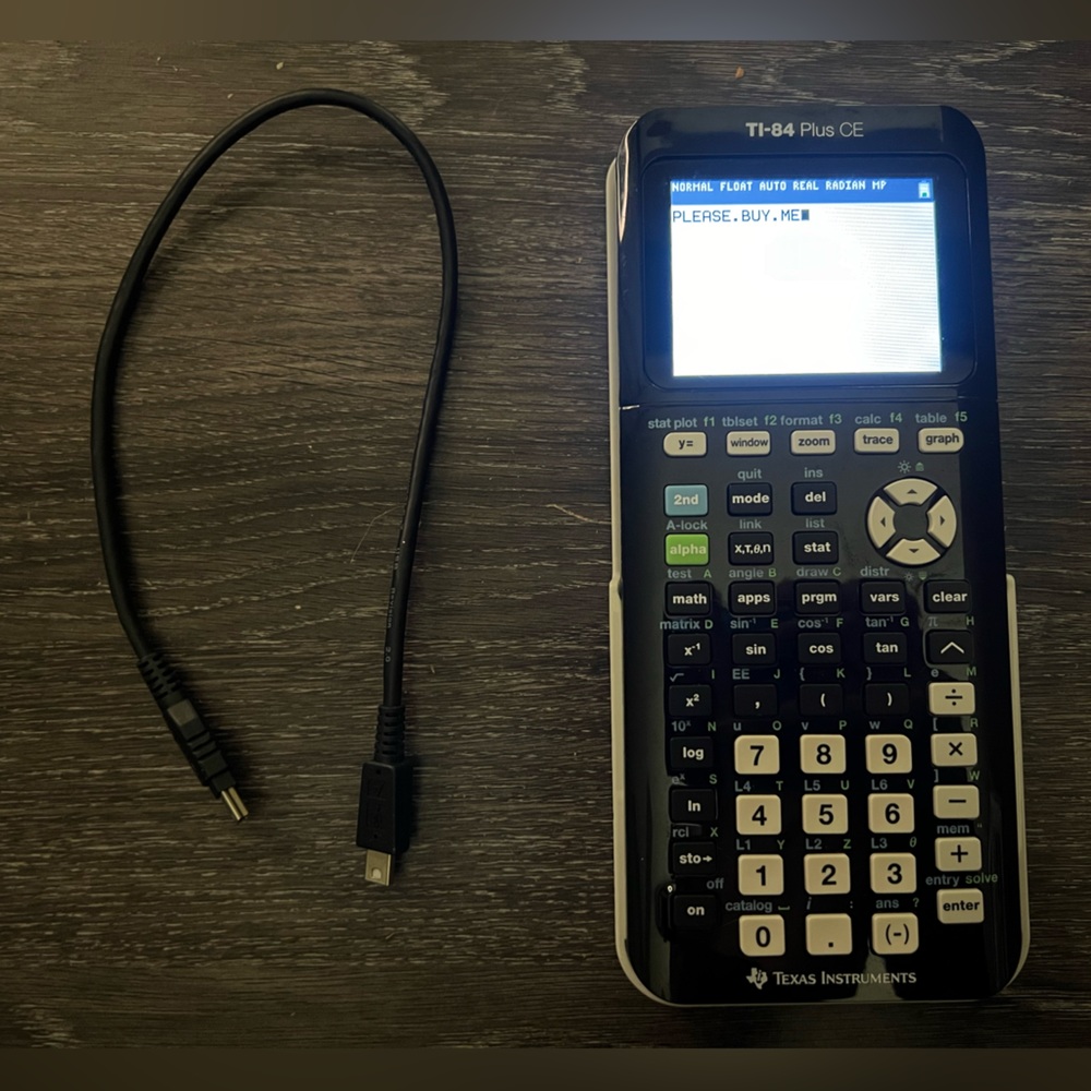 TI-84 Plus CE Graphing Calculator